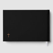 Herdenking Keepsake Modern Memorial Funeral Gastenboek (Achterkant)