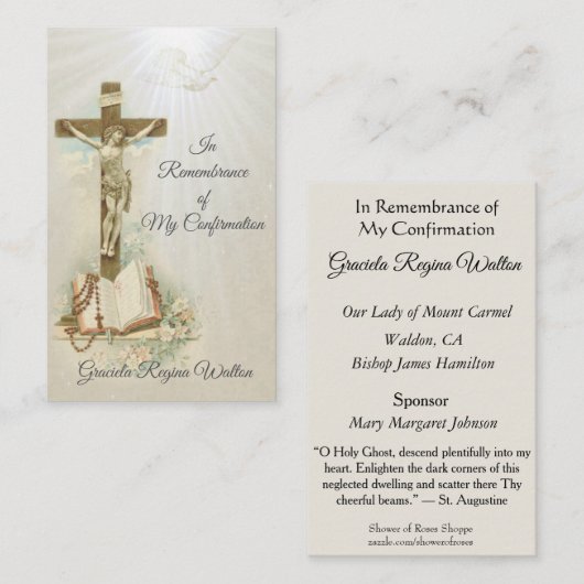 Herdenking Keepslag Schorting bevestiging Visitekaartje (Voorkant / Achterkant)