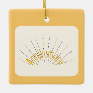 Herdenking - keramisch ornament