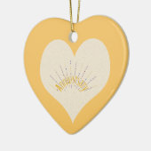 Herdenking - keramisch ornament (Links)