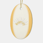 Herdenking - keramisch ornament (Links)