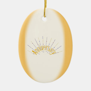 Herdenking - keramisch ornament