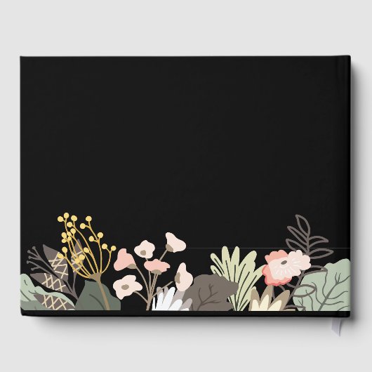 Herdenking liefdevolle herinnering begrafenis vier gastenboek (Achterkant)