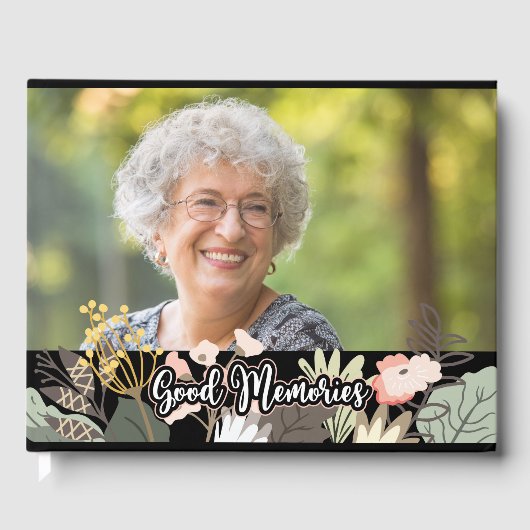 Herdenking liefdevolle herinnering begrafenis vier gastenboek (Voorkant)