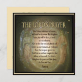 Herdenking | Lord's Prayer Kaart (Voorkant / Achterkant)