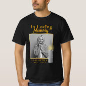Herdenking Memorial Foto verlies moeder T-Shirt (Voorkant)