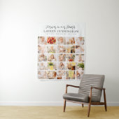 Herdenking Modern Eenvoudig Minimalistisch 25 Foto Wandkleed (In situ)