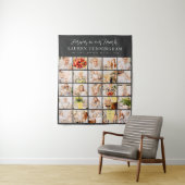 Herdenking Modern Eenvoudig Minimalistisch 25 Foto Wandkleed (In situ)