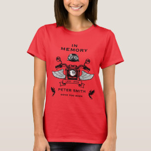 Herdenking Motorfietsrijder Sterfdag T-shirt