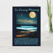 Herdenking Oceaan Maneschijn Kaart (Voorkant)