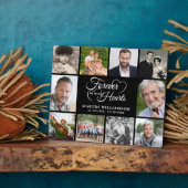 Herdenking ONVERGETELIJK IN ONZE HARTEN 10 Foto Aa Fotoplaat (Zijkant)