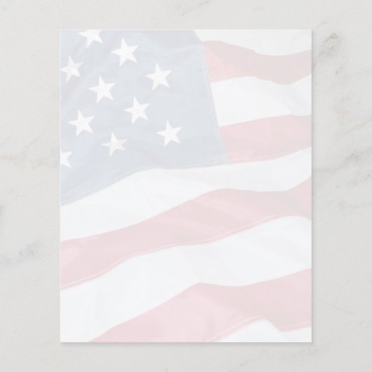 Herdenking op de herdenking van de gestorven vlag flyer (Achterkant)