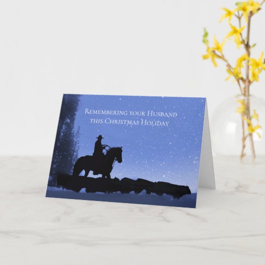 Herdenking op feestdag voor de man met kerstmis kaart (Gele Bloem)