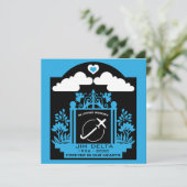 Herdenking Piloot Roucadeau Kaart (Staand voorkant)