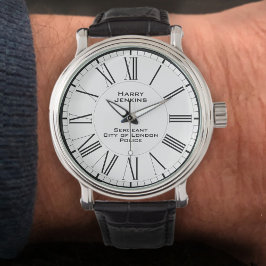 Herdenking politisergeant horloge