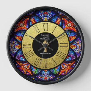 Herdenking Priesterwijding Gebrandschilderd Glas