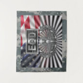 Herdenking "Senior EOD" Wandkleed (Voorkant)