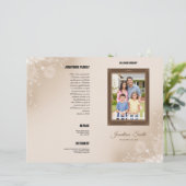 Herdenking Sjabloon (Staand voorkant)