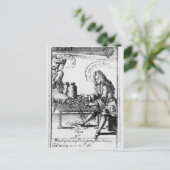 Herdenking speelkaarten briefkaart (Staand voorkant)