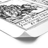 Herdenking speelkaarten poster (Hoek)