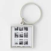 Herdenking speelkaarten sleutelhanger (Voorkant)