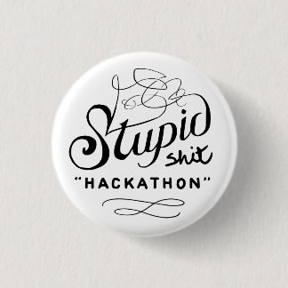 Herdenking Stupid Hackathon Button