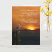 Herdenking sympathie kustvaart Zee oceaan Kaart (Gele Bloem)