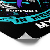 Herdenking ter nagedachtenis aan mijn oom Suicide  Poster (Hoek)