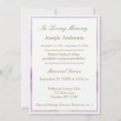 Herdenking | Twee engelen en bomen Kaart (Achterkant)