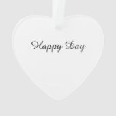 Herdenking uw echtscheiding ornament (achterkant)