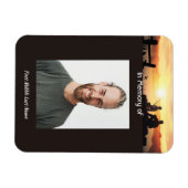 Herdenking Vader Zoon Vissen Visser Magneet (Horizontaal)