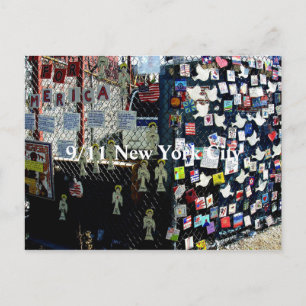 Herdenking van 9/11 briefkaart