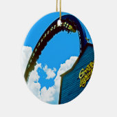 Herdenking van Astro World Amusement Park Keramisch Ornament (Rechts)