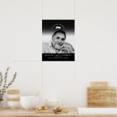 Herdenking van de begrafenis van de fotomotor poster (Keuken)