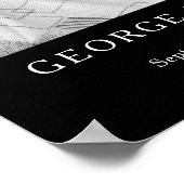 Herdenking van de begrafenis van de fotomotor poster (Hoek)