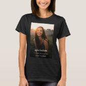 Herdenking van de begrafenis van het leven t-shirt (Voorkant)