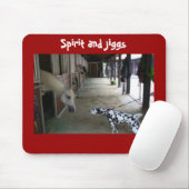 Herdenking van de bijeenkomst van Spirit en Jiggs Muismat (Met muis)