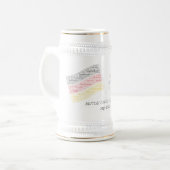 Herdenking van de Britse strijdkrachten Duitsland  Bierpul (Voorkant links)