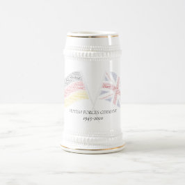 Herdenking van de Britse strijdkrachten Duitsland Bierpul