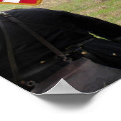 Herdenking van de burgeroorlog - Vlag jongen Poster (Hoek)