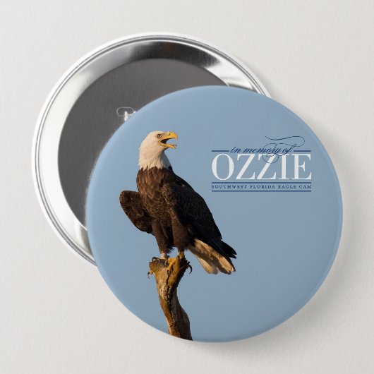 Herdenking van de Button van Ozzie (Voorkant /achterkant)