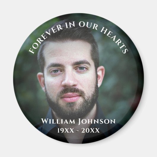 Herdenking van de dood - herdenking van het leven  magneet (Voorkant)