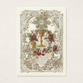 Herdenking van de Eerste Heilige Communie van Eleg Visitekaartje (Voorkant)