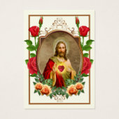 Herdenking van de Eerste Heilige Communie van Eleg Visitekaartje (Voorkant)