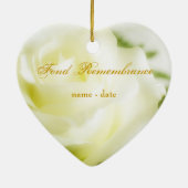 Herdenking van de Fond Keramisch Ornament (Achterkant)