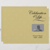 Herdenking van de gouddemask van het programma Lif (Voorkant / Achterkant)