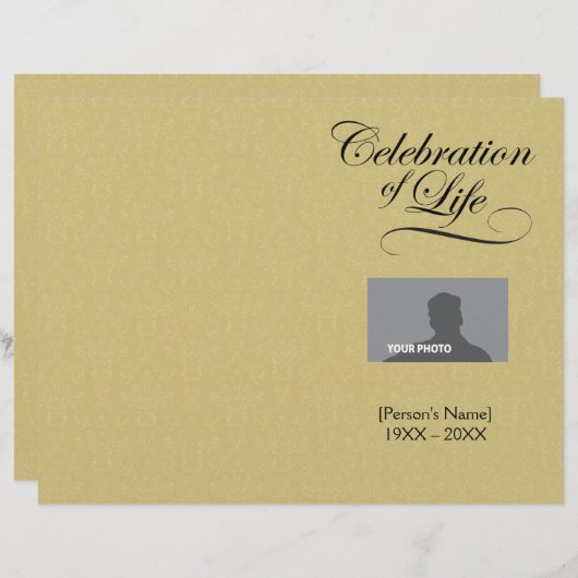 Herdenking van de gouddemask van het programma Lif (Voorkant / Achterkant)