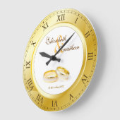 Herdenking van de gouden Romeinse cijfers Foto Grote Klok (Hoek)