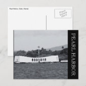 herdenking van de havenhaven briefkaart (Voorkant / Achterkant)