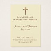 Herdenking van de Heilige Kaart Chalice Eerste Hei (Achterkant)